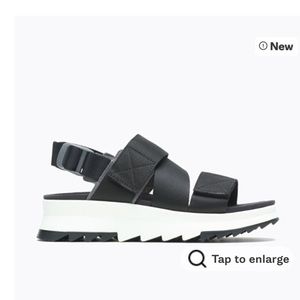 NWT Merrell Alpine Cush Backstrap Sandals - size 7